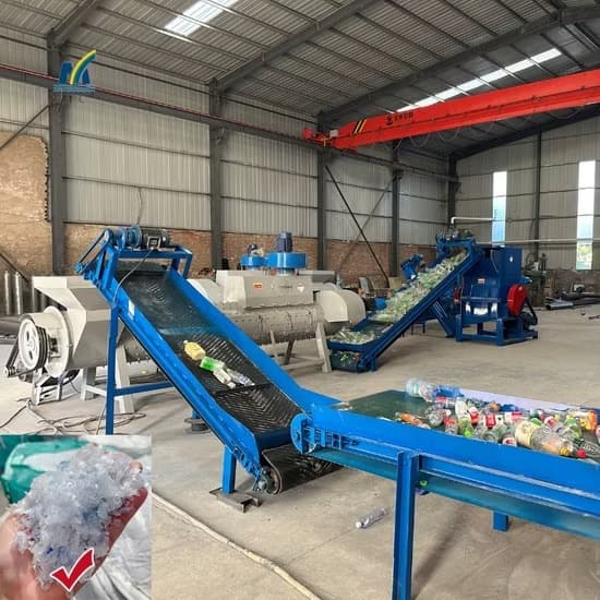 Plastic Washing & Crushing Line